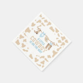 Serviette En Papier Rodeo Western Cowboy Baby shower (Coin)