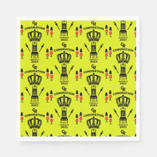 Serviette En Papier Roi Charles III Coronation Street