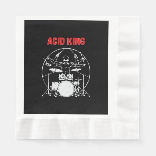 Serviette En Papier Roi de l'acide (Devant)