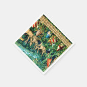Serviette En Papier Roi médiéval Arthur William Morris (Coin)