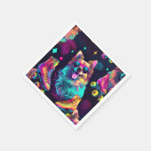 Serviette En Papier Roller Skate Disco Chien (Coin)