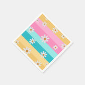 Serviette En Papier Roller skate Retro Rainbow fête d'anniversaire (Coin)