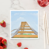 Serviette En Papier Rollercoaster (En situation)