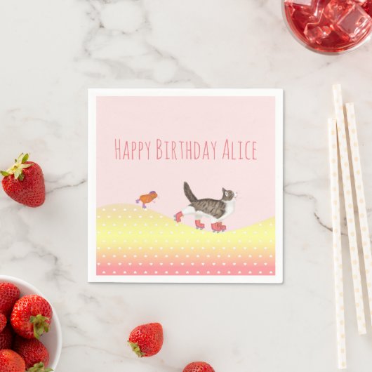 Serviette En Papier Rollersking animaux de compagnie papier serviettes (En situation)