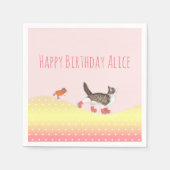 Serviette En Papier Rollersking animaux de compagnie papier serviettes (Devant)