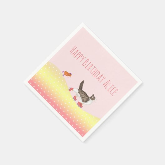 Serviette En Papier Rollersking animaux de compagnie papier serviettes (Coin)