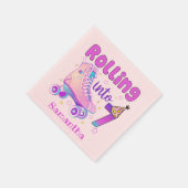 Serviette En Papier Rolling In 7| Roller Skater Anniversaire Célébrati (Coin)