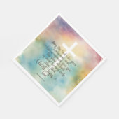 Serviette En Papier Romains 15:5 Bible Verse Papier serviettes (Coin)