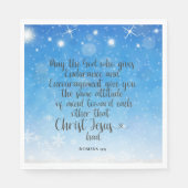 Serviette En Papier Romains 15:5 Bible Verse Papier serviettes (Devant)