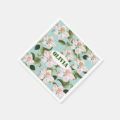 Serviette En Papier Romantic cherry blossom  (Coin)