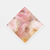 Serviette En Papier Romantic Ranunculus (Coin)