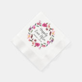 Serviette En Papier Romantique Conte de Fairytale Heureux Jamais après (Coin)