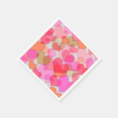 Serviette En Papier Romantique Saint Valentin Amour Saint Valentin amo (Coin)