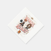 Serviette En Papier Ron & Hermione Wands au Ready (Coin)