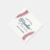 Serviette En Papier Rookie de l'année Baseball 1er anniversaire (Coin)