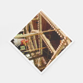 Serviette En Papier Rooster de carrousel vintage (Coin)