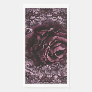 Serviette En Papier Rosace Mandala 