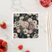Serviette En Papier rose (En situation)