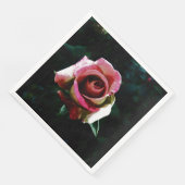 Serviette En Papier rose (Coin)