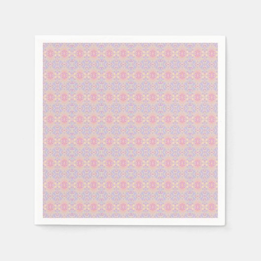 Serviette En Papier rose (Devant)