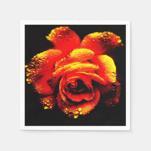 Serviette En Papier Rose