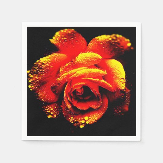 Serviette En Papier Rose (Devant)