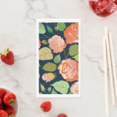 Serviette En Papier Rose 15 (En situation)