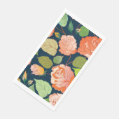 Serviette En Papier Rose 15 (Coin)