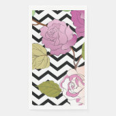 Serviette En Papier Rose 27 (Devant)