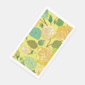 SERVIETTE EN PAPIER ROSE 4 (Coin)
