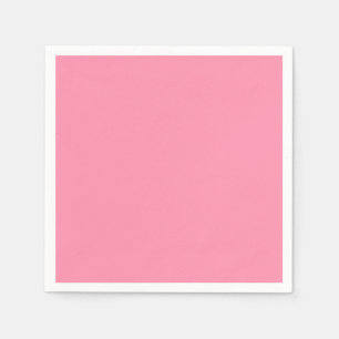 Serviette En Papier Rose Baker-Miller (couleur solide)