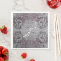 Rose florale moderne vintage ange de luxe