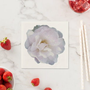 Serviette En Papier Rose gris rose