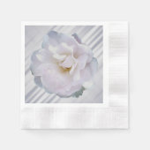 Serviette En Papier Rose grise rose (Devant)
