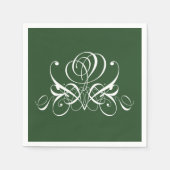 Serviette En Papier Rose irlandais (Devant)