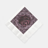Serviette En Papier Rose Mandala (Coin)