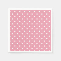 Rose Pink Poka Pot Papier