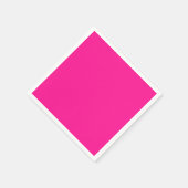 Serviette En Papier Rose plastique (Coin)