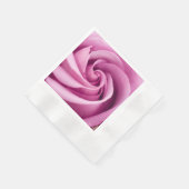 Serviette En Papier Rose Plier À La Perfection - Papier Serviettes (Coin)