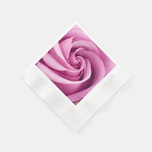 Serviette En Papier Rose Plier À La Perfection - Papier Serviettes (Coin)