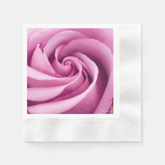Serviette En Papier Rose Plier À La Perfection - Papier Serviettes (Devant)