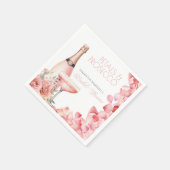 Serviette en papier Rose pour Mariage Petals & Pro (Coin)