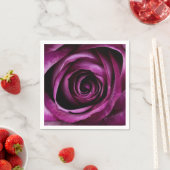 Serviette En Papier rose pourpre (En situation)