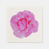 Serviette En Papier rose rose (Devant)