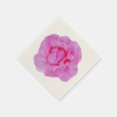 Serviette En Papier rose rose (Coin)