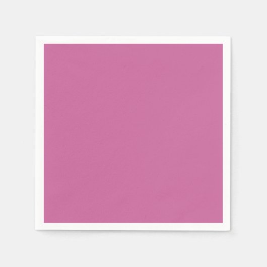 Serviette En Papier rose vif (Devant)