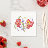 Serviette En Papier Rosemal Napkins (En situation)