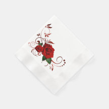 Roses rouges radieuses