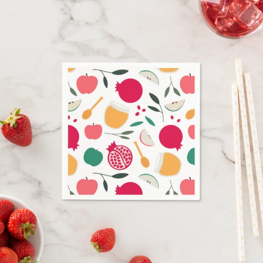 Serviette En Papier Rosh Hashana (En situation)