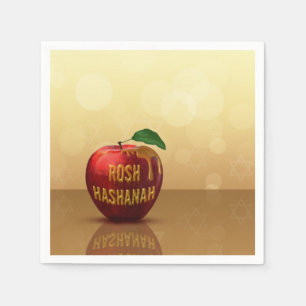 Serviette En Papier Rosh Hashanah Juif Nouvel An Honey Apple